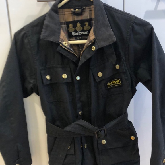 girls barbour wax jacket
